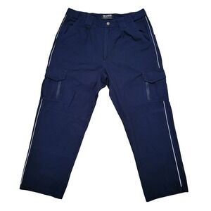Blackhawk 38x30 Cargo Pants Black Reflective Warrior Wear Canvas Performance